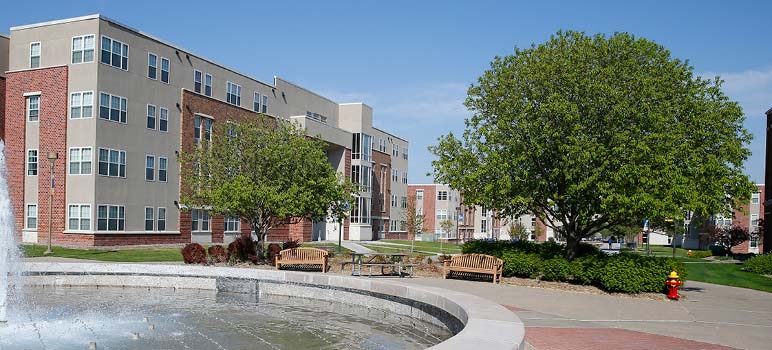 The Antelope Residence Hall at UNK